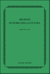 Archivio di storia della cultura