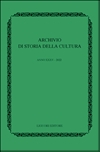 Archivio di storia della cultura