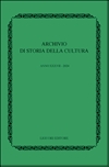 Archivio di storia della cultura