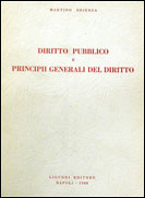 Diritto pubblico e principi generali del  diritto.