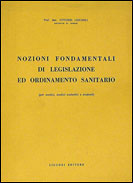 Nozioni fondamentali di legislazione e di ordinamento sanitario