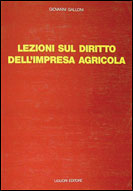 Lezioni sul diritto dell'impresa agricola