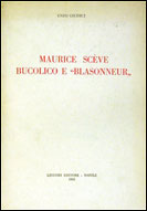 Maurice Sceve bucolico e «blasonneur»