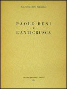 Paolo Beni e l'Anticrusca