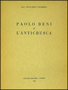 Paolo Beni e l'Anticrusca