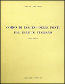Corso di esegesi delle fonti del diritto italiano