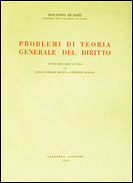 Problemi di teoria generale del diritto