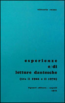 Esperienze e/di letture dantesche (tra il 1966 e il 1970)