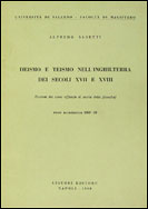 Deismo e teismo nell'Inghilterra dei secoli XVII e XVIII