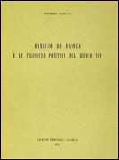 Marsilio da Padova e la filosofia politica del secolo XIV