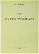 Appunti di linguistica antico-francese