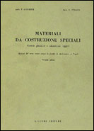 Materiali da costruzione speciale 1