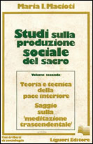 Studi sulla produzione sociale del sacro