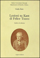 Lezioni su Kant di Felice Tocco