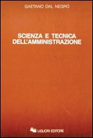 Scienza e tecnica dell'amministrazione