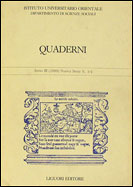 Quaderni del Dipartimento di Scienze Sociali - I.U.O.