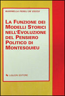 La funzione dei modelli storici nell'evoluzione del pensiero politico di Montesquieu