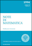 Note di Matematica