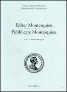 Editer Montesquieu/Pubblicare Montesquieu