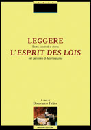 Leggere l'Esprit des lois