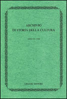 Archivio di storia della cultura