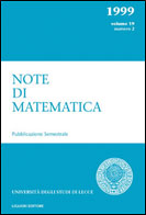 Note di Matematica