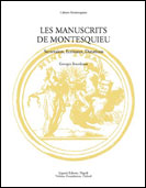 Les Manuscrits de Montesquieu