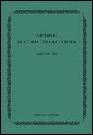 Archivio di storia della cultura