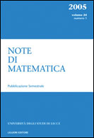 Note di Matematica