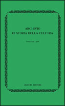 Archivio di storia della cultura