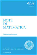 Note di Matematica