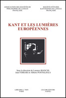 Kant et les Lumires europennes