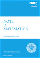 Note di Matematica