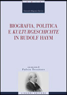 Biografia, politica e 'Kulturgeschichte' in Rudolf Haym