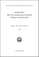 Rendiconto dell'Accademia delle Scienze Fisiche e Matematiche