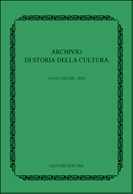 Archivio di storia della cultura